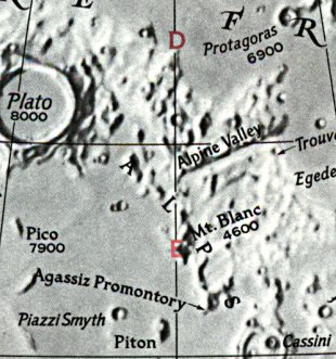 crater map