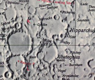 crater map