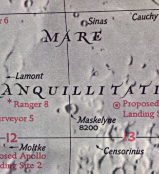 crater map