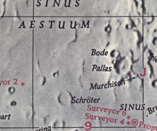 crater map