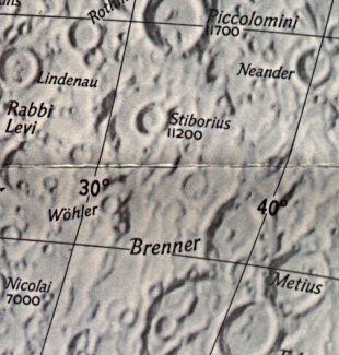 crater map