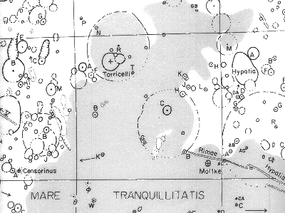 Map of Torricelli Area